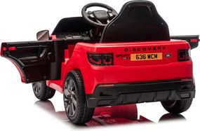 LEAN CARS Land Rover Discovery DLS-K06 Červené batériové vozidlo