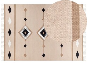 Bavlnený kelímový koberec 200 x 300 cm viacfarebný BERDIK Beliani