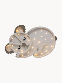 Ručne vyrobená detská LED-lampa's časovačom a diaľkovým ovládačom Koala