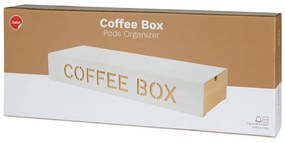 Biely stojan na kapsule – Balvi