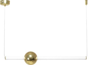 Stropné svietidlo OSIMO LED zlatá/biela
