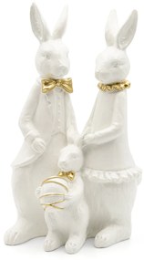 VEĽKONOČNÁ SOŠKA EASTER12 18X32 CM BIELA