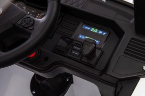 LEAN CARS Scania 500R HL698 White 4x4 Auto na batérie