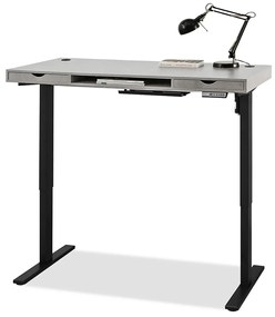 PC stolík Osto 140 (betón + biela). Vlastná spoľahlivá doprava až k Vám domov. 1109836