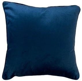 Vankúš Velvet 40x40 námornícka modrá