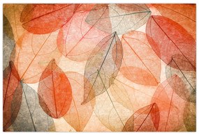 Obraz maľovaného jesenného lístia (90x60 cm)