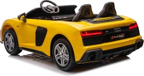 Elektrické autíčko Audi Spyder R8 LIFT žlté