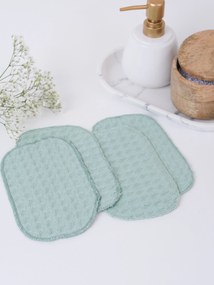 Vaflové kozmetické obrúsky (4 ks) - mätová