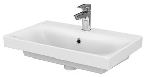 Cersanit Moduo Slim - zapustené umývadlo 60x38cm, biela, K116-010