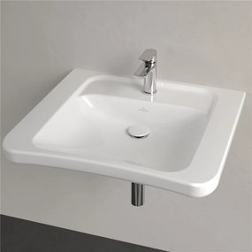 VILLEROY &amp; BOCH ViCare závesné umývadlo s otvorom, bez prepadu, 650 x 550 mm, biela alpská, 51786801