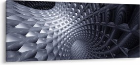Obraz - Abstrakcia 3D (120x50 cm)