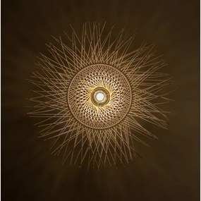 Brilagi - LED luster na lanku CERIA BOHO 1xE27/40W/230V pr. 70 cm bambus