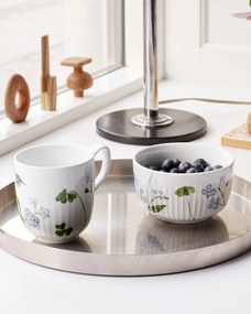 KÄHLER Porcelánová miska Hammershøi Summer Forget me not