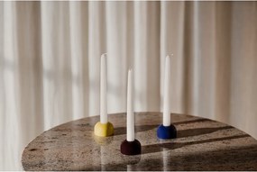 Drevené svietniky v súprave 3 ks Lums – noo.ma