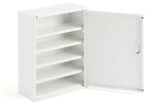 Kancelárska skrinka SERVE, 580x470x205 mm, biela
