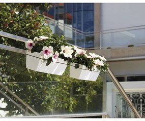 Samozavlažovací kvetináč z recyklovaného plastu 50 cm Capri – Artevasi