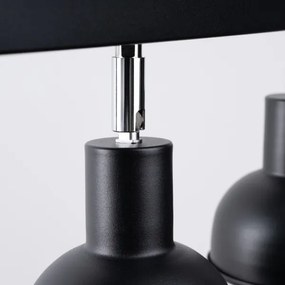 Sollux SL.1318 - Bodové svietidlo ELBA 3xE27/15W/230V čierna