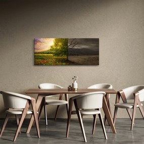Obraz - Kolobeh života (120x50 cm)