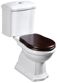 Kerasan Kerasan, RETRO WC sedátko, orech/chróm, 109040