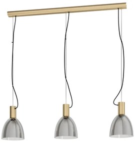 Eglo 99314 - Luster na lanku LEBALIO 3xE27/40W/230V