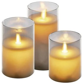 SADA 3x LED sviečok LED/6xAA