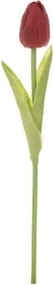 Umelý kvet Tulipán 34 cm, červená%