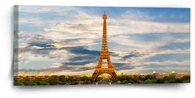 Sablio Obraz Eiffel Tower 3 - 110x50 cm