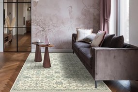 Koberec SOHO 477.07.LA102 OSTA naturálny zelený / béžový