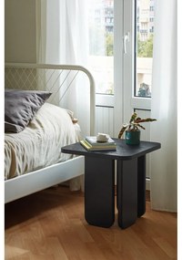 Čierny odkladací stolík Teulat Arq