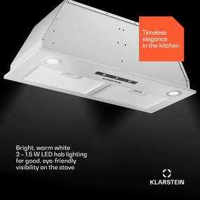 Klarstein Paolo 72 vstavaný Digestor 72 cm 520 m³/h LED Touch A++