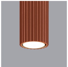 Bodové svietidlo v tehlovej farbe Gleam – Sollux