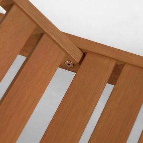 Záhradné ležadlo z eukalyptového dreva Kave Home Beila