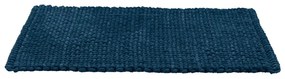 Tmavomodrá textilná kúpeľňová predložka 50x80 cm Covelo – Wenko