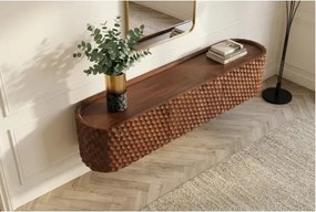 TV-skrinka 47586 Adlon 160cm Drevo Mango Hnedé  - Komfort-nábytok
