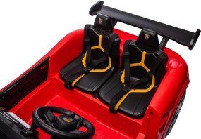 LEAN CARS S322 Červené auto na batérie 4x4