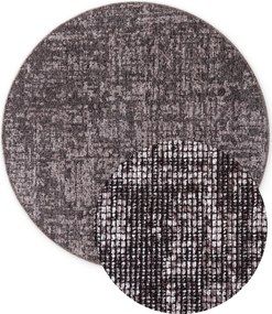 ELLE Decoration, Kusový koberec Brilliance Prisma 106311 Brown z kolekcie Elle kruh, 160x160 (priemer) kruh, hnedá, obývacia izba
