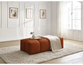 Ženilková podnožka v tehlovej farbe Everest – Bobochic Paris