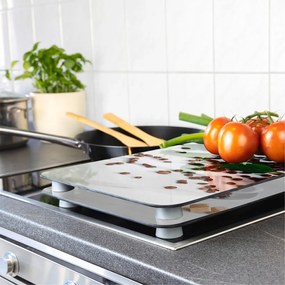 Kryty na sporák z tvrdeného skla v súprave 2 ks 52x30 cm Café Aromatica – Maximex