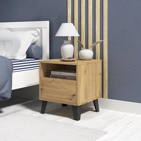 Noční stolek SCANDI dub artisan