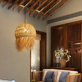 Toolight Toolight, závesné svietidlo 1xE27 APP1251-1CP, prírodná, OSW-40120