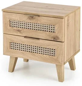 Nočný stolík Rustico, dub artisan