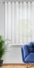 ZÁCLONA LUCY 400X150 CM BIELA