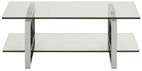 Štýlový TV stolík Akamu, chrómová