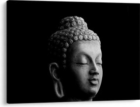 Obraz - Budha, portrét (70x50 cm)