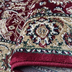 DY Červený koberec s ornamentami Exclusiv 02N Rozmer: 80x150 cm