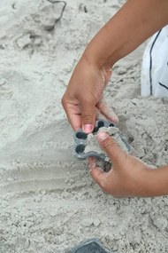 Scrunch silikónové bábovky, súprava 4 ks, Anthracite Grey