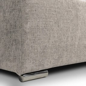 Rozkladacia pohovka Anafi, šedo-béžová látka