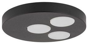 Stropné svietidlo BROS 3xGX53/12W/230V čierna