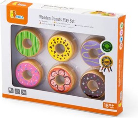 Drevené donuty Viga 51604 6 ks