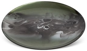 Ozdobný tanier SABA 27x2 CM zelená